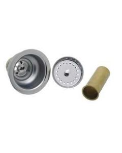 Moen M8631 Deluxe Or Universal Style Basket Strainer Assembly With Deep Cup - Stainless Steel