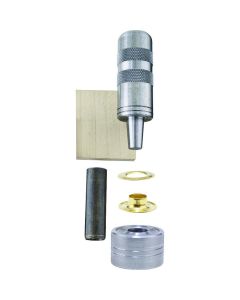 GENERAL 71262 Utility Grommet Kit, Brass, Black Oxide