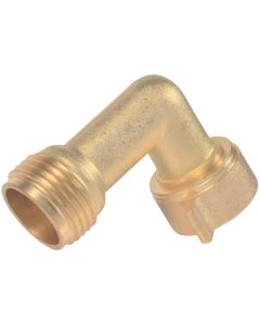 Camco 22505 90-degree Brass RV Water Hose Elbow