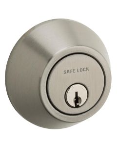 Weiser 9SD91000-013 Single Cylinder Deadbolt - Satin Nickel