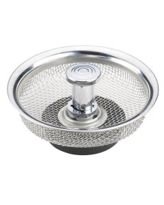 Moen M2190 Mesh Strainer With Stopper - Stainless Steel