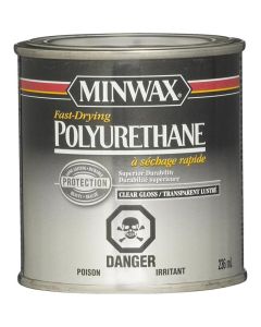 Minwax 300014444 236ml Clear Gloss Varnish Interior Paint