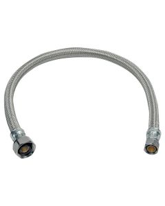 Aqua-Dynamic 3230-200 Stainless Steel 1/2" x 20" Braided Supply Line