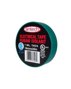 CanTech 330-07 18mm x 20M Electrical Tape - Green