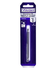 Vulcan Square Screwdriver Bit #2x4"  