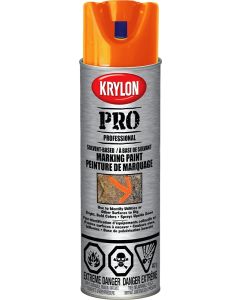 Krylon Orange Inverted Marking Spray Paint
