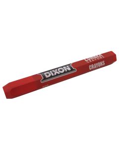 Dixon 52000 Extruded Hexagonal Lumber Crayon Red