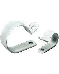 GB PPC-1550 Cable Clamp, 1/2 in Dia Max Bundle, Plastic, White