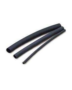 GB HST-AST Heat-Shrink Tubing Assortment, 4 in L, Polyolefin, Black