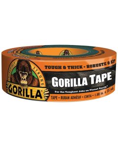 Gorilla 603060T / 6035061 Duct Tape, 32 m L, 48 mm W, Rubber Adhesive, Black