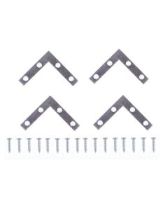 4-pack 2" x 3/8" Corner Braces