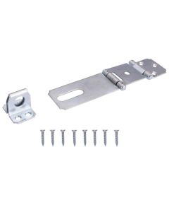 3-1/2" Fixed Staple Double Hinge Safety Hasp