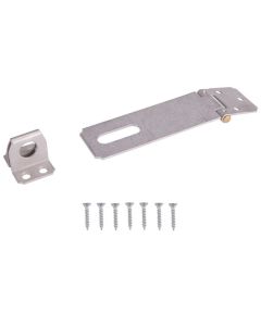 4-1/2" Fixed Staple Galvanized Safety Hasp