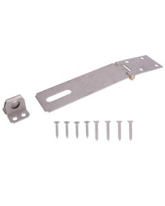 6" Fixed Staple Galvanized Safety Hasp