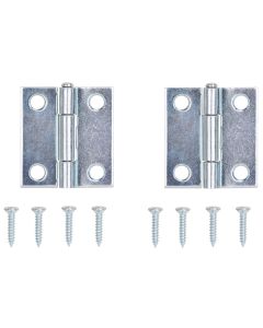 ProSource 2pk 1-1/2"x1-3/8" Utility Hinge
