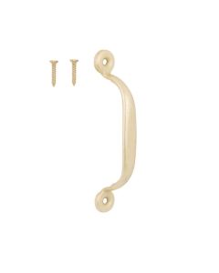 4-3/4" Satin Brass Door Pull