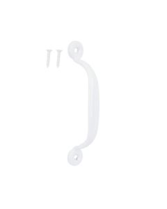 4-3/4" White Door Pull