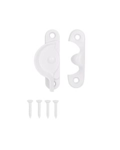 2-1/2" White Sash Lock