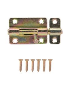 3" Satin Brass Barrel Bolt