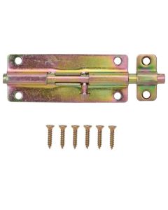 5" Satin Brass Barrel Bolt