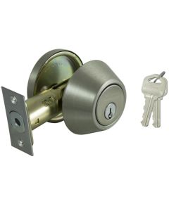 Single Cylinder Deadbolt - Satin Nickel