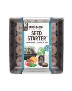 McKenzie Jiffy 16 Peat Pellet Seed Starter
