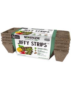 McKenzie Jiffy 50 Peat Cells Jiffy Strips