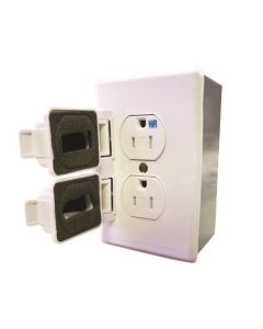 Cooper S1984TWR-W Tamper-Resistant Weatherproof Receptacle Kit