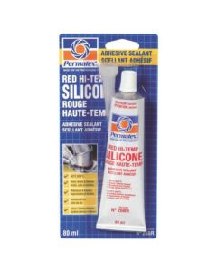 Permatex 26BR Red Hi-Temp Silicone Adhesive Sealant