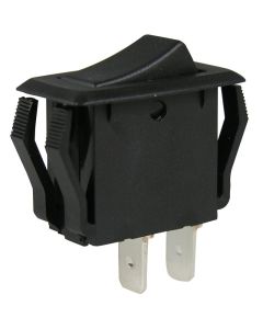 GB GSW-41 Rocker Switch, 125/250 V, Nylon, Black