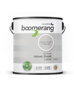 Boomerang 3.78L WHITE CLAY 5183-05 Interior Paint 