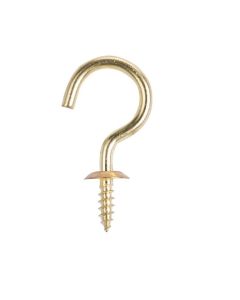 1-1/2" Solid Brass Cup Hook