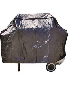 Omaha BC-SB083L Grill Cover, 68 in L, 22 in W, 37 in H, Vinyl, Black