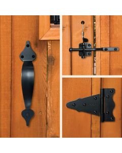 Nuvo Iron Wooden Gate Combo Kit