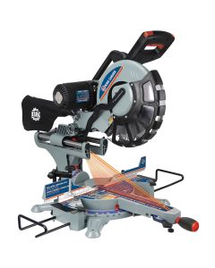 King Canada 8390N 15-amp 12-inch Sliding Dual Compound Miter Saw with Twin Laser