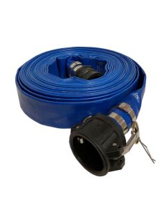 Newline 3" x 50' Blue Discharge Hose 
