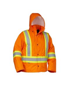 Hi Vis Orange Safety Driver's RIPSTOP Jacket