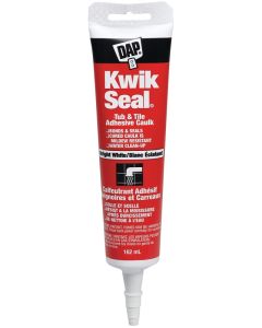 DAP KWIK SEAL Kitchen and Bath Adhesive Caulk White