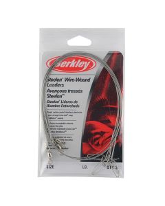 Berkley Wire Wound Leaders, Bright, 3pk