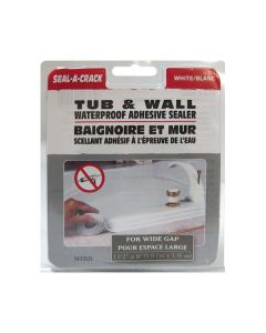 Seal-A-Crack SC13121 White Adhesive Sealer Strip
