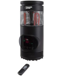  360 deg Infrared Quartz Tower Heater with Remote Control