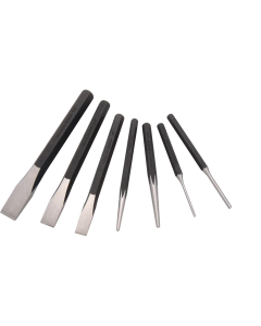 GRIP 7-Piece Punch  & Chisel Set