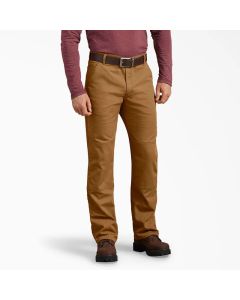 Dickies Men's FLEX Duck Brown Double Knee Pants