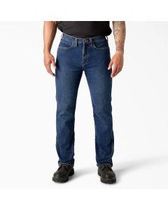 Dickies Men's FLEX Regular Fit 5-Pocket Jeans Medium Wash