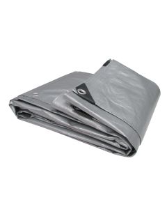 WASP 8-mil HEAVY DUTY SILVER Poly Tarp