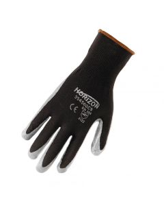 HORIZON 754500C Black Nitrile Gloves