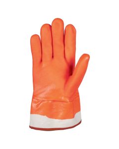 L- Org PVC Foam Lined Gloves