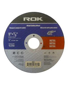 ROK 5" x 1/8" Metal Cut-off Wheel - Flat