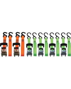 6-Piece Ratchet Tie Down Set