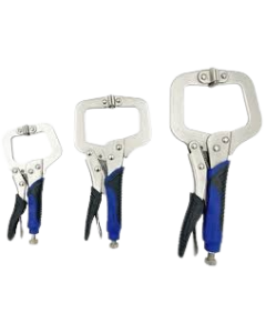 3-Piece C-Clamp Pliers Set